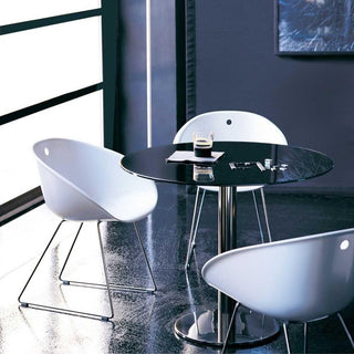 Pedrali Inox 4411 table base polished steel H.73 cm. - Buy now on ShopDecor - Discover the best products by PEDRALI design