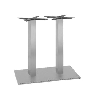 Pedrali Inox 4462 rectangular table base brushed steel H.73 cm. - Buy now on ShopDecor - Discover the best products by PEDRALI design