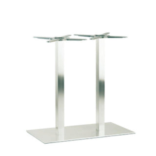 Pedrali Inox 4467 rectangular table base brushed steel H.73 cm. - Buy now on ShopDecor - Discover the best products by PEDRALI design