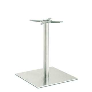 Pedrali Inox 4492 table base brushed steel H.73 cm. - Buy now on ShopDecor - Discover the best products by PEDRALI design