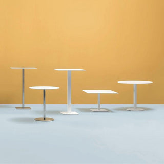 Pedrali Inox 4492 table base brushed steel H.73 cm. - Buy now on ShopDecor - Discover the best products by PEDRALI design