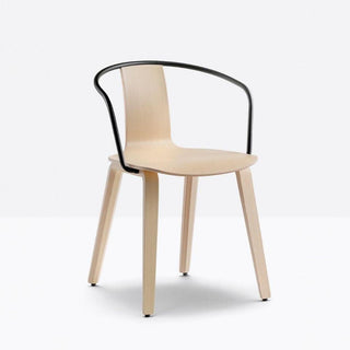 Pedrali Jamaica 2915 armchair in natural ash wood - Buy now on ShopDecor - Discover the best products by PEDRALI design