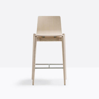 Pedrali Malmo 232 ash stool with seat H.65 cm. - Buy now on ShopDecor - Discover the best products by PEDRALI design