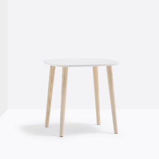 Pedrali Malmö MLT coffee table 50x50 cm. in white solid laminate - Buy now on ShopDecor - Discover the best products by PEDRALI design