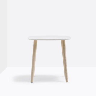 Pedrali Malmö MLT coffee table 50x50 cm. in white solid laminate - Buy now on ShopDecor - Discover the best products by PEDRALI design