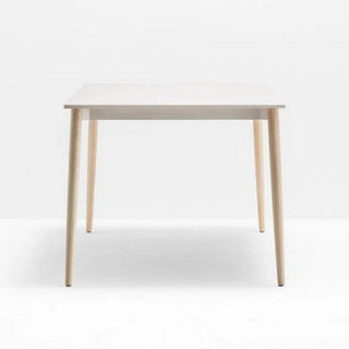 Pedrali Malmö TMLF table 90x90 cm. in white solid laminate - Buy now on ShopDecor - Discover the best products by PEDRALI design