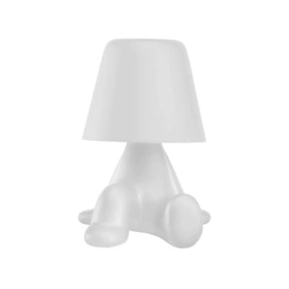 Qeeboo Sweet Brothers Bob portable LED table lamp White - Buy now on ShopDecor - Discover the best products by QEEBOO design
