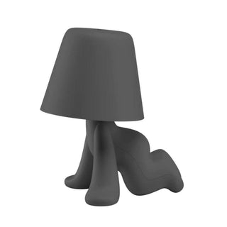 Qeeboo Sweet Brothers Ron portable LED table lamp Black - Buy now on ShopDecor - Discover the best products by QEEBOO design