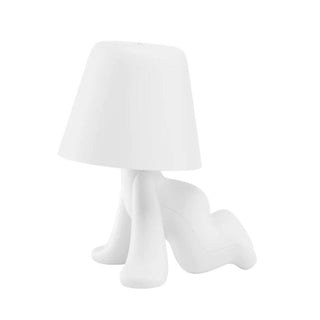 Qeeboo Sweet Brothers Ron portable LED table lamp White - Buy now on ShopDecor - Discover the best products by QEEBOO design