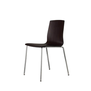 Scab Alice Chair with chromed legs and technopolymer seat - Buy now on ShopDecor - Discover the best products by SCAB design