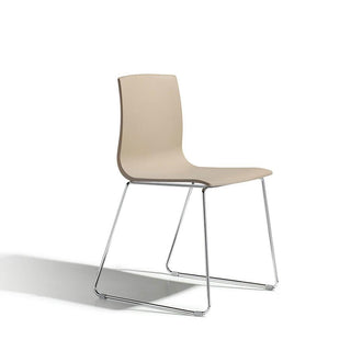 Scab Alice sledge chair - technopolymer seat by A. W. Arter - F. Citton Scab Dove grey 15 - Buy now on ShopDecor - Discover the best products by SCAB design