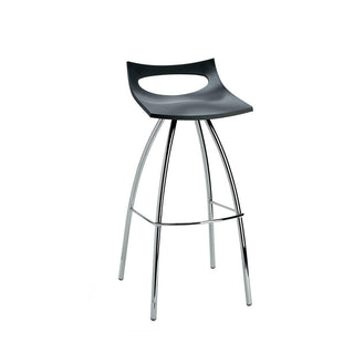 Scab Diablito stool seat h. 80 cm by Luisa Battaglia Scab Anthracite 81 - Buy now on ShopDecor - Discover the best products by SCAB design