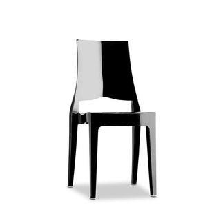 Scab Glenda chair Polycarbonate by A. W. Arter - F. Citton Scab Black 380 - Buy now on ShopDecor - Discover the best products by SCAB design
