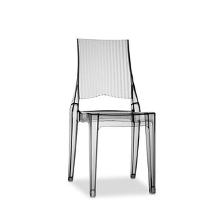 Scab Glenda chair Polycarbonate by A. W. Arter - F. Citton Scab Transparent smoked grey 183 - Buy now on ShopDecor - Discover the best products by SCAB design