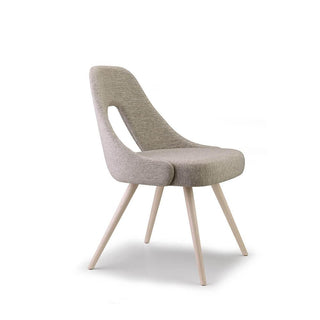 Scab Me chair bleached beech and fabric seat by Simone Micheli Buy now on Shopdecor