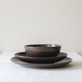 Schönhuber Franchi Asimmetrico bowl diam. 16 cm. anthracite - Buy now on ShopDecor - Discover the best products by SCHÖNHUBER FRANCHI design