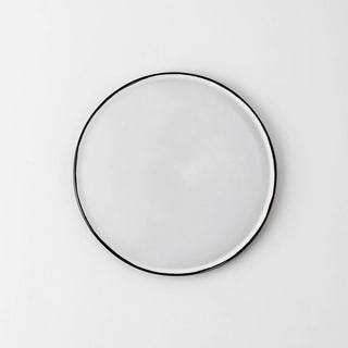 Schönhuber Franchi Grès Bicolor Dinner plate grey with white interior 16 cm - Buy now on ShopDecor - Discover the best products by SCHÖNHUBER FRANCHI design