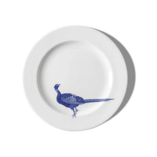 Schönhuber Franchi Shabbychic Dinner Plate white - pheasant blue Buy now on Shopdecor