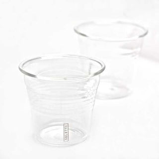 Seletti Estetico Quotidiano glass coffee set: 6 cups and 6 spoons Buy now on Shopdecor