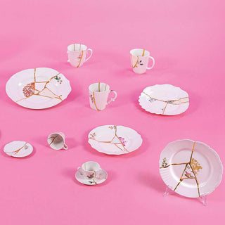 Seletti Kintsugi tray in porcelain/24 carat gold - Buy now on ShopDecor - Discover the best products by SELETTI design