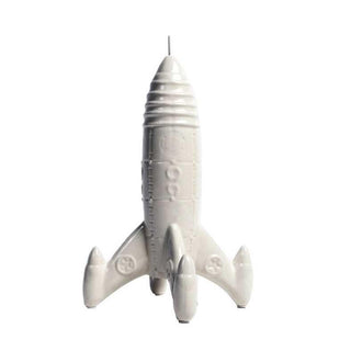 Seletti Memorabilia My Spaceship with porcelain decoration White - Buy now on ShopDecor - Discover the best products by SELETTI design