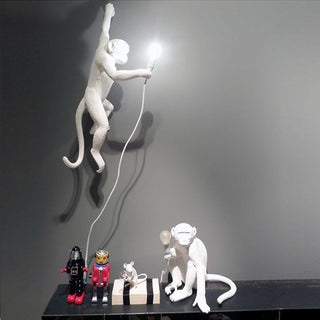 Seletti Monkey Lamp Sitting table lamp white Buy now on Shopdecor
