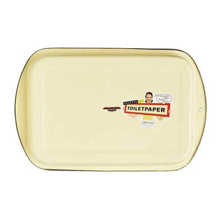 Seletti Toiletpaper baking dish beige - Buy now on ShopDecor - Discover the best products by TOILETPAPER HOME design