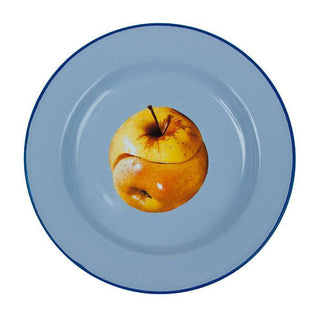 Seletti Toiletpaper dinner plate apple - Buy now on ShopDecor - Discover the best products by TOILETPAPER HOME design
