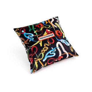 Seletti Toiletpaper Pillow Snakes - Buy now on ShopDecor - Discover the best products by TOILETPAPER HOME design