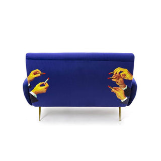 Seletti Toiletpaper Sofa Two Seater Lipsticks - Buy now on ShopDecor - Discover the best products by TOILETPAPER HOME design