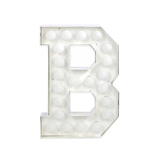 Seletti Vegaz Letter B white - Buy now on ShopDecor - Discover the best products by SELETTI design