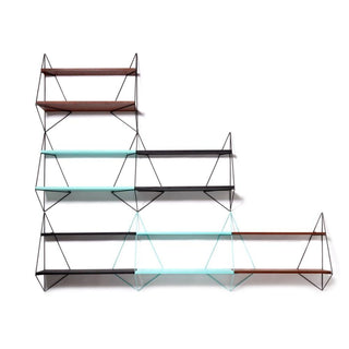 Serax Sanba wall rack Double Center mint green - Buy now on ShopDecor - Discover the best products by SERAX design