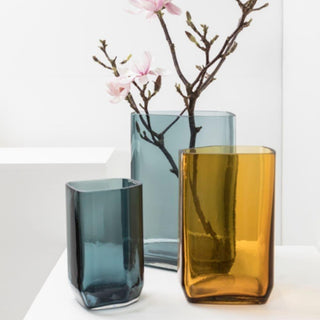 Serax Silex vase blue h. 21 cm. - Buy now on ShopDecor - Discover the best products by SERAX design