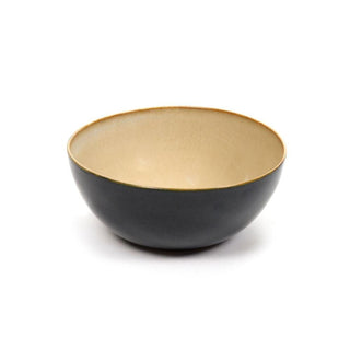 Serax Terres De Rêves bowl diam. 15 cm. misty grey/dark blue - Buy now on ShopDecor - Discover the best products by SERAX design