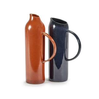 Serax Terres De Rêves jug h. 23 cm. dark blue - Buy now on ShopDecor - Discover the best products by SERAX design