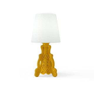 Slide - Design of Love Lady of Love Table lamp by G. Moro - R. Pigatti Slide Saffron yellow FB - Buy now on ShopDecor - Discover the best products by SLIDE design