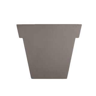 Slide Il Vaso Vase H.74 cm Polyethylene by Giò Colonna Romano Dove grey - Buy now on ShopDecor - Discover the best products by SLIDE design
