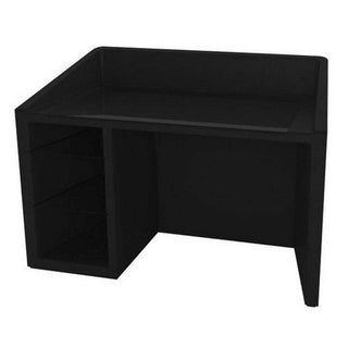Slide Kanal Writing Desk Polyethylene by Bruno Houssin Slide Jet Black FH - Buy now on ShopDecor - Discover the best products by SLIDE design