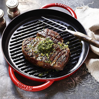 Staub Pure Grill Round large pan cast iron diam.30 cm - Buy now on ShopDecor - Discover the best products by STAUB design