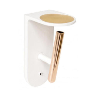 Stilnovo 1night 2 nights 2nights LED wall lamp with switch Stilnovo 1night 2 nights White/Pink Gold - Buy now on ShopDecor - Discover the best products by STILNOVO design