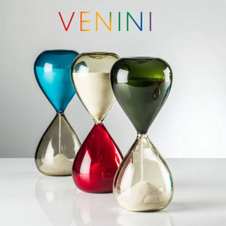 Venini Clessidra 420.06 hourglass straw yellow-red h. 25 cm. - Buy now on ShopDecor - Discover the best products by VENINI design