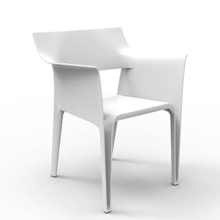Vondom Pedrera small armchair by Eugeni Quitllet Vondom White - Buy now on ShopDecor - Discover the best products by VONDOM design