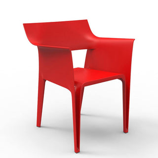 Vondom Pedrera small armchair by Eugeni Quitllet Vondom Red - Buy now on ShopDecor - Discover the best products by VONDOM design